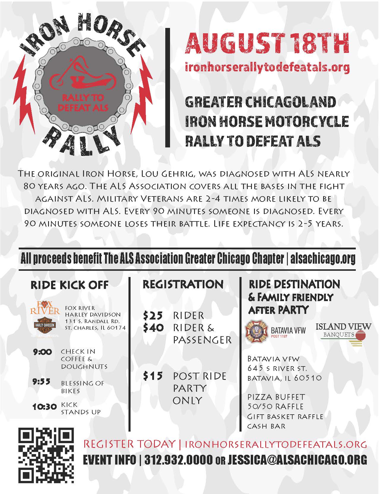 Iron Horse Rally flyer 2018