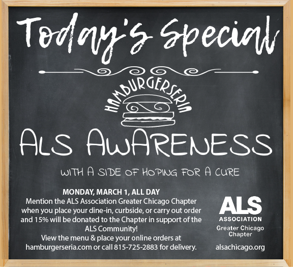 Enjoy a Hamburger & Support the ALS Community